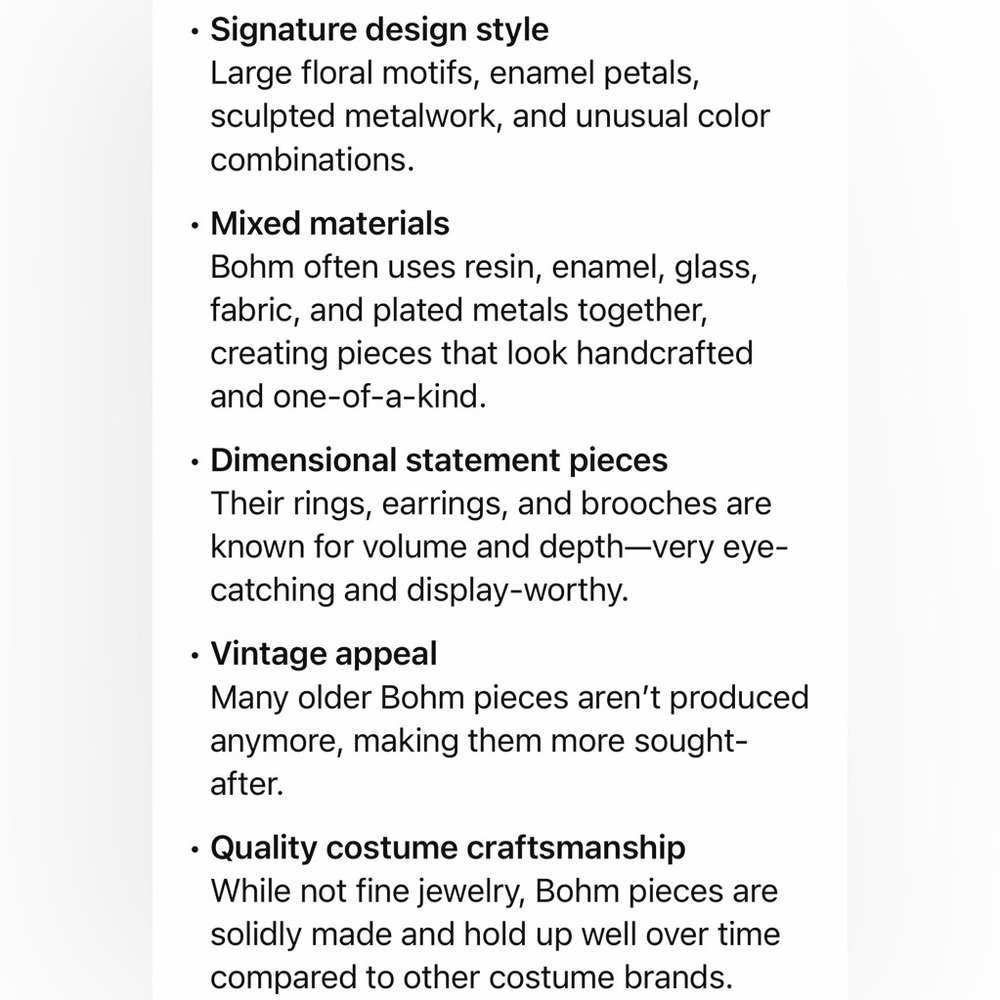 Bohm Statement Ring - image 8